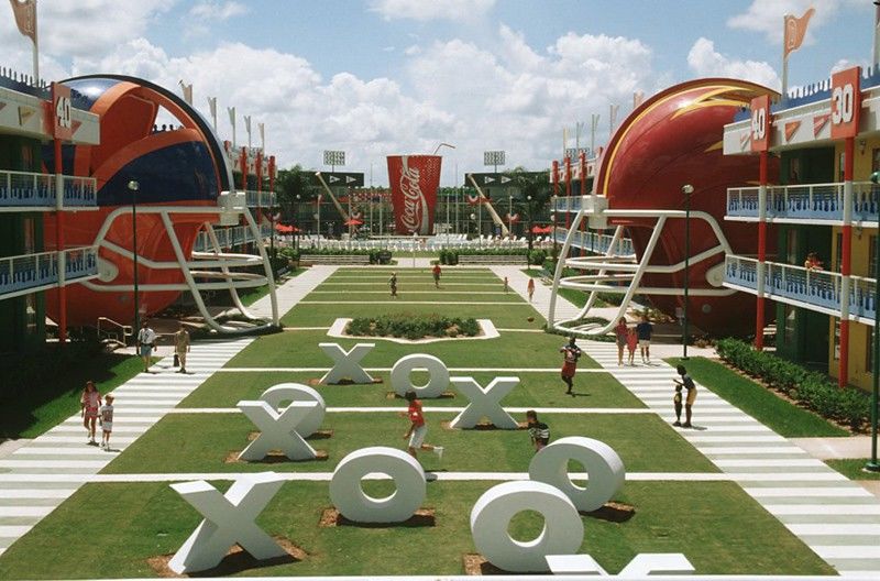 Disney'S All-Star Sports Resort Lake Buena Vista Esterno foto